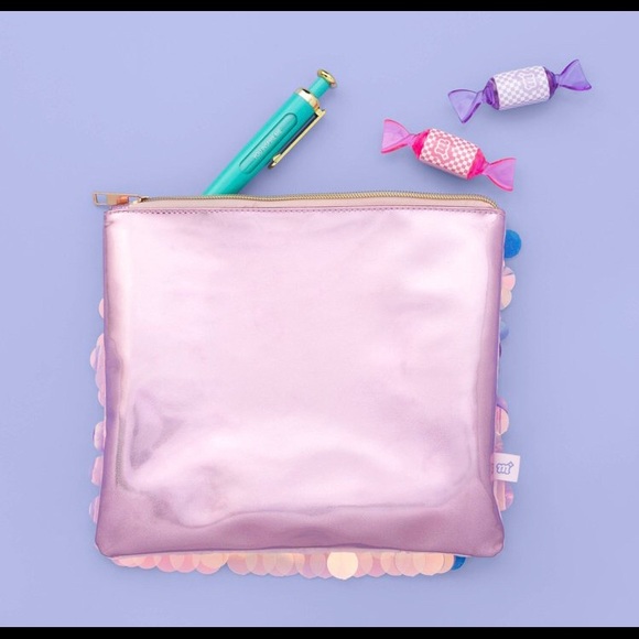 NWT MORE THAN MAGIC pencil case sequin - Picture 2 of 2